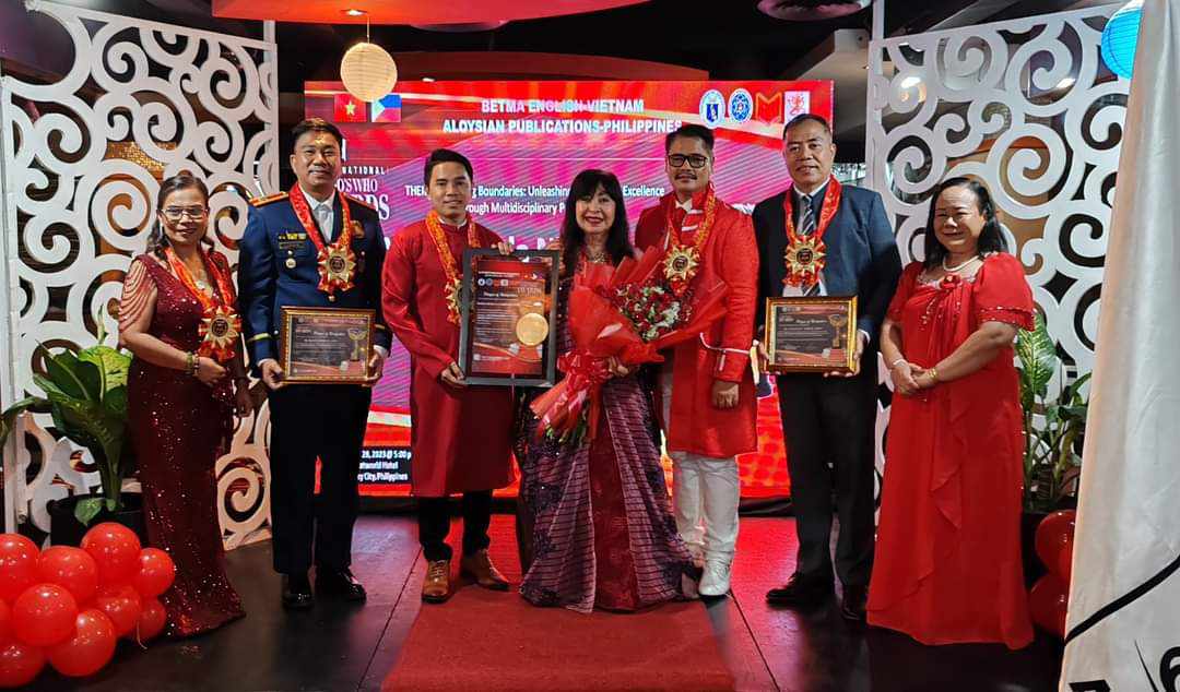 Teacher with students